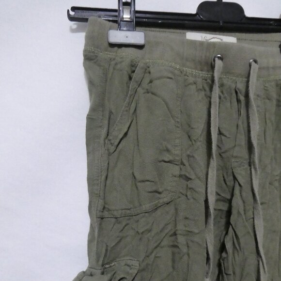 JOGGER | small | Olive Green Cargo Joggers | GUC - Picture 3 of 16